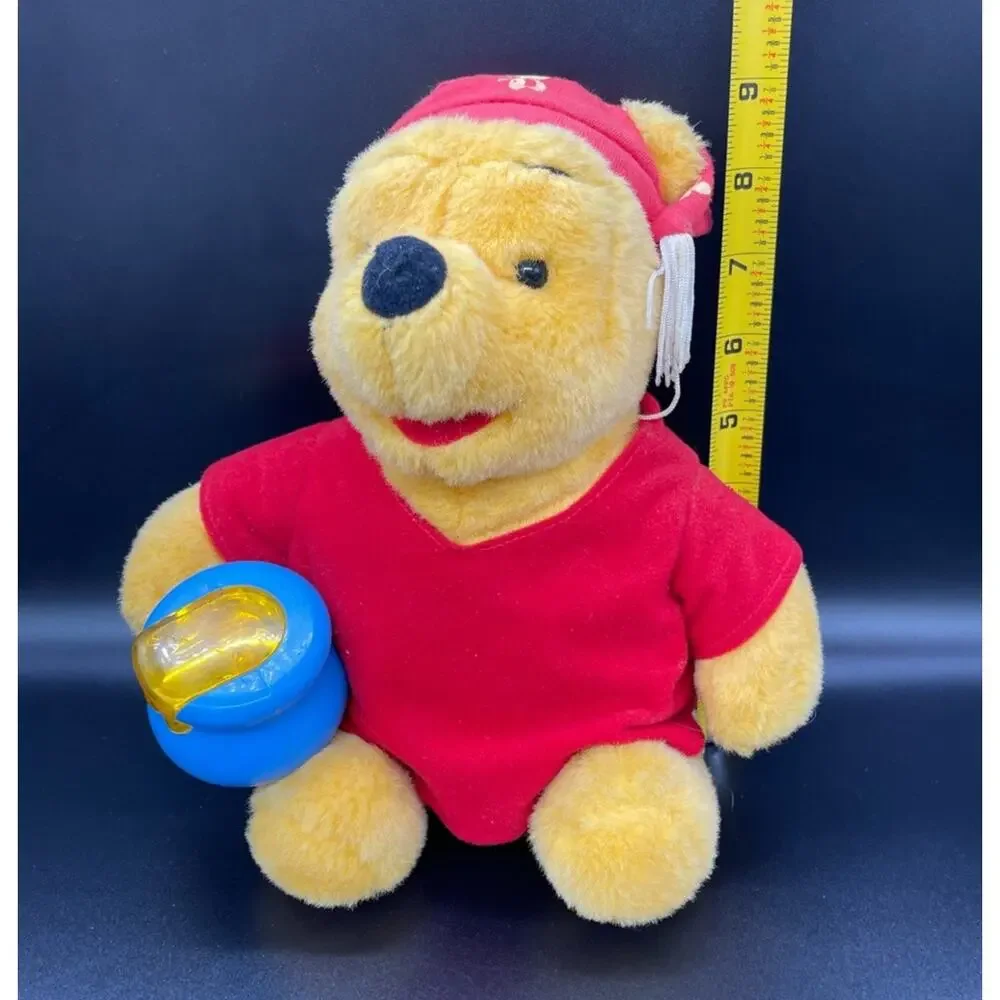 Vintage Disney Winnie the Pooh Plush Stuffed Animal 1998 by Mattel 11